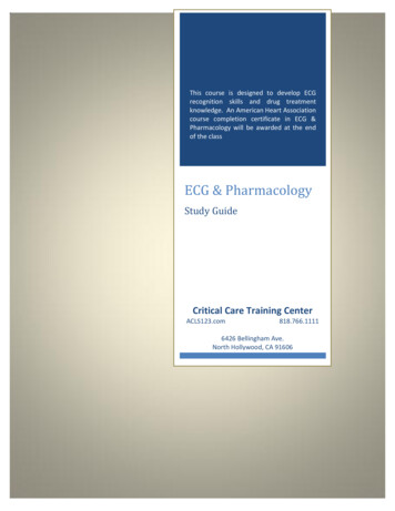 ECG & Pharmacology - ACLS123
