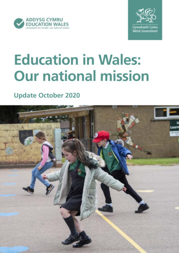 Education In Wales: Our National Mission