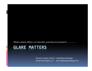 What Is Glare, When Is It Harmful, And How To Control It .