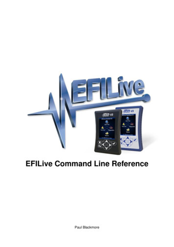 EFILive Command Line Reference