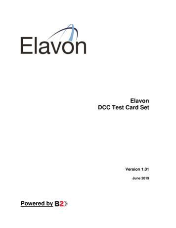 Elavon DCC Test Card Set - B2PS