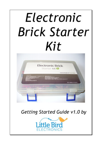 Electronic Brick Starter Kit - WordPress 