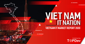 VIETNAM IT MARKET REPORT 2020 - TopDev