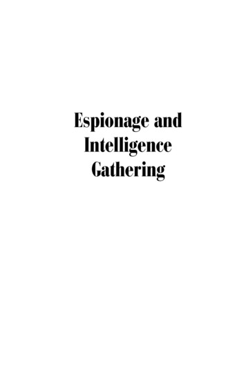 Espionage And Intelligence Gathering - Warwick