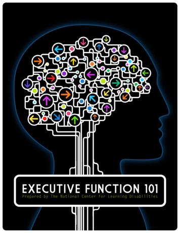 Executive Function 101 Ebook - University Of Denver