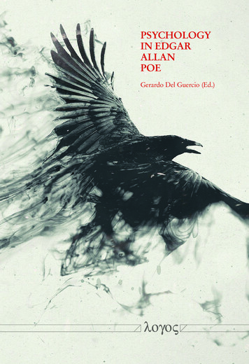 Psychology In Edgar Allan Poe