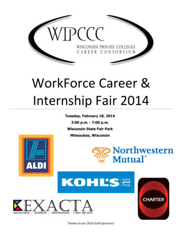 WorkForce Career & Internship Fair 2014 - Client Login