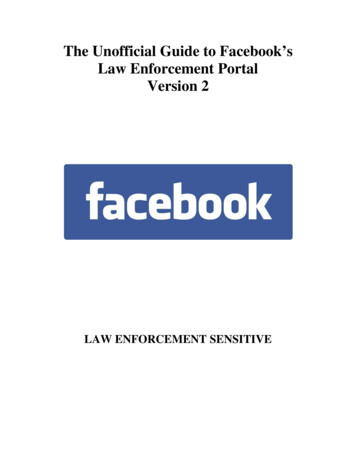 The Unofficial Guide To Facebook’s Law Enforcement Portal .