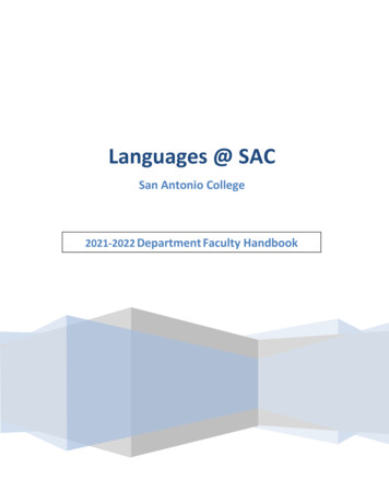 Languages @ SAC - Alamo.edu