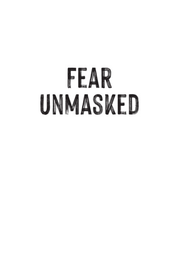 Fear Unmasked - Time To Free America