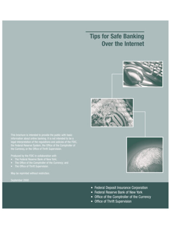 Tips For Safe Banking Over The Internet