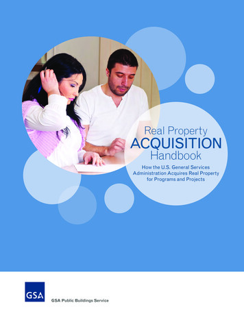 Real Property Acquisition Handbook