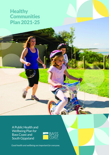 Healthy Communities Plan 2021-25