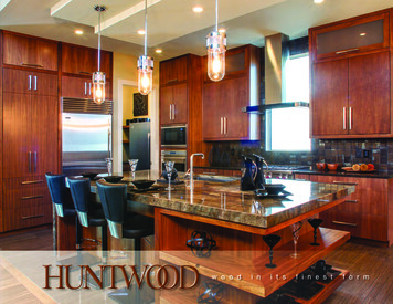 Wood In Its Finest Form - Huntwood Custom Cabinets