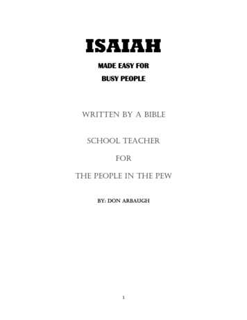 ISAIAH - Free Online Bible Commentaries. Get Free Bible .