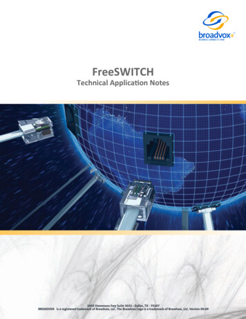 Technical Application Notes - Fusion Connect