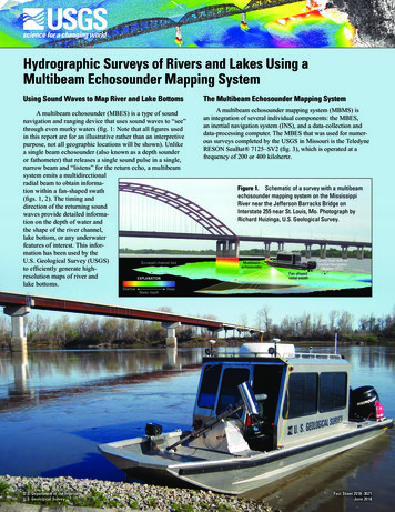 Hydrographic Surveys Of Rivers And Lakes Using A Multibeam . - USGS