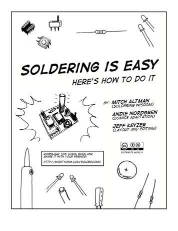 Soldering Is Easy: Here's How To Do It (Extended Version)