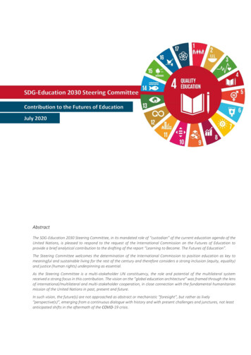 SDG-Education 2030 Steering Committee