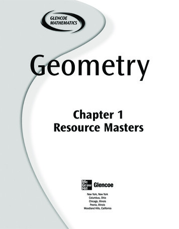 Chapter 1 Resource Masters - Math Problem Solving