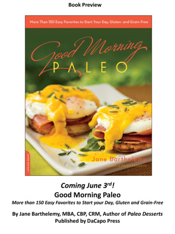 Coming June 3 Good Morning Paleo