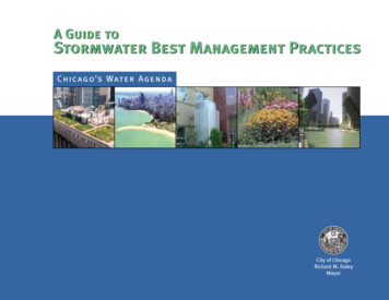 A Guide To Stormwater Best Management Practices - Chicago