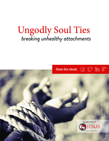 Ungodly Soul Ties - Hand Of Jesus