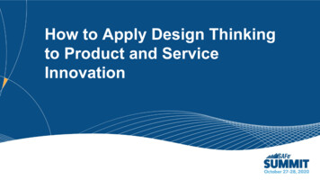 How To Apply Design Thinking To Product And . - Scaled 