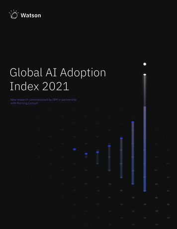 Global AI Adoption Index 2021 - PR Newswire