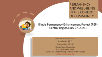 Permanency And Well-being In The Context Of Community