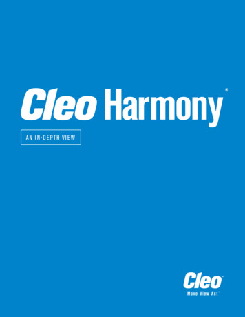 AN IN-DEPTH VIEW - Cleo