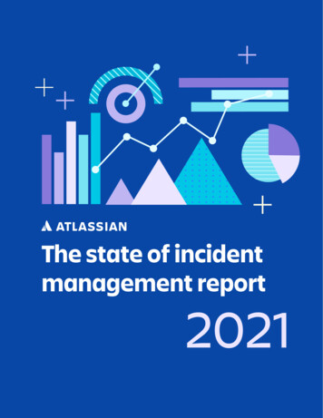 The State Of Incident Management Report 2021 - Atlassian