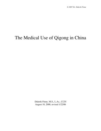 The Medical Use Of Qigong In China - John Davis