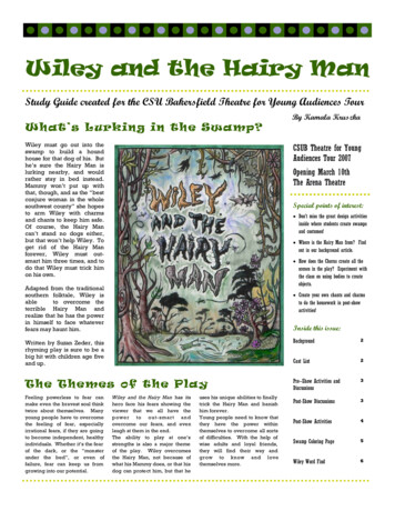 Wiley And The Hairy Man - California State University .