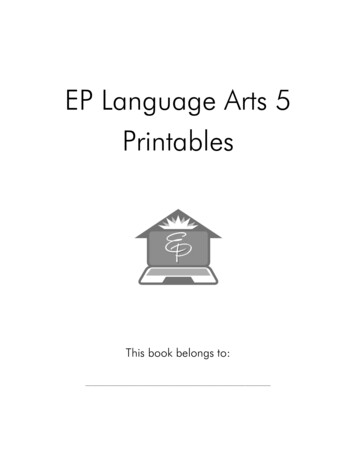 EP Language Arts 5 Printables - Easy Peasy All-in-One .