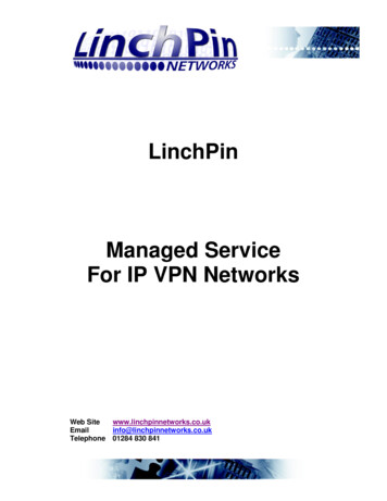 LinchPin CPE Managed Service For IP VPN Networks
