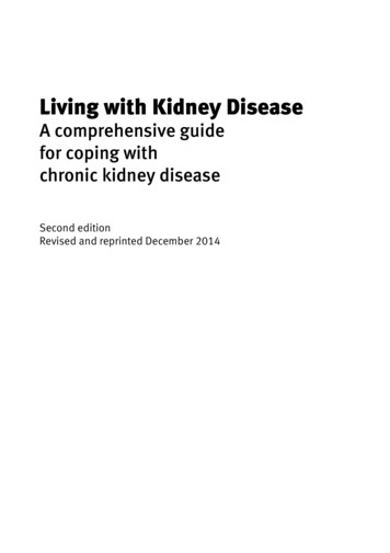 Living With Kidney Disease - Ministry Of Health