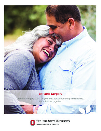 Bariatric Surgery - Ohio State University Wexner Medical Center