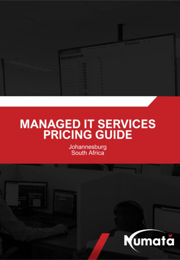 Managed IT Services Pricing Guide - Pronto Marketing
