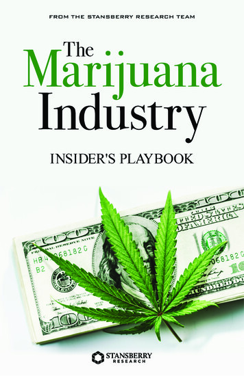 Marijuana Insider Playbook - About Stansberry 