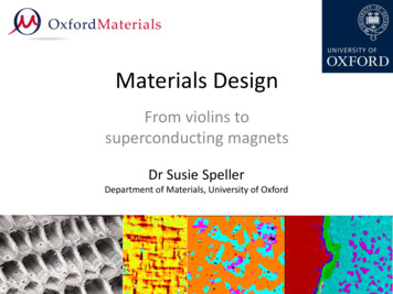 From Violins To Superconducting Magnets