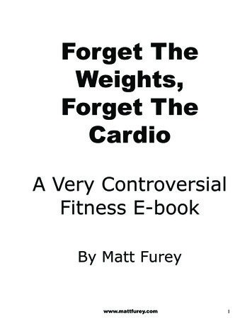 Forget The Weights, Forget The Cardio - Stephan Kinsella
