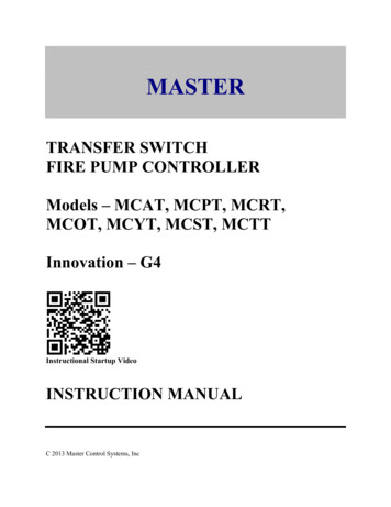 MC T-G4 Issue 01-v02 - Master Control S