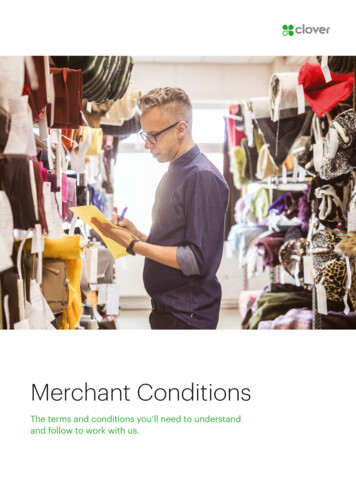 Merchant Conditions - Clover