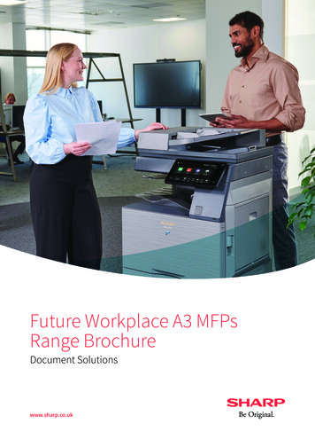 Future Workplace A3 MFPs Range Brochure