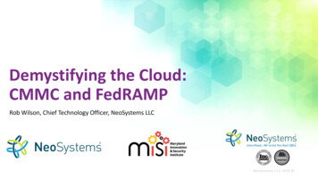 Demystifying The Cloud: CMMC And FedRAMP - MISI