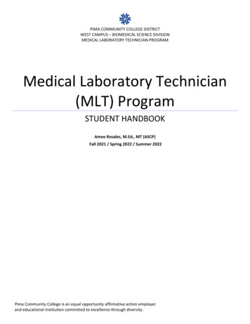 Medical Laboratory Technician (MLT) Program