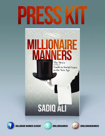 Info@Millionaire-Manners // Millionaire-Manners .