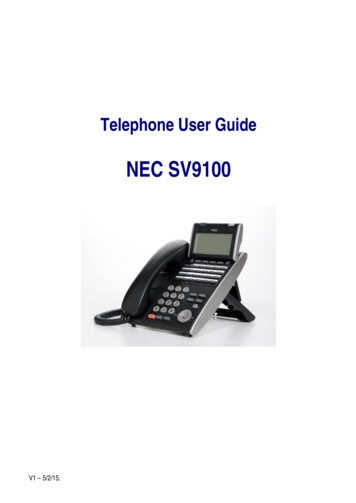 NEC SV9100 - C & S Telecommunications