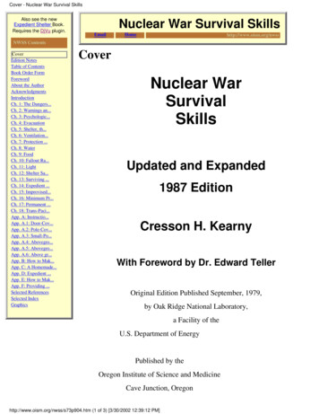 Nuclear War Survival Skills - SCP Survival - Best Survival .